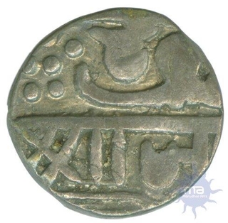 Silver Rupee of Nawanagar of Anonymous issue.