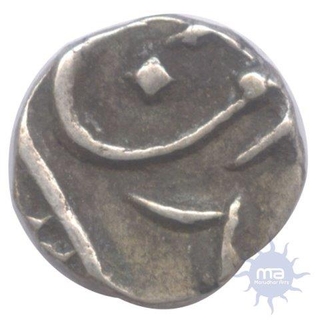 Silver One Eighth Rupee of Pratapgarh of Udaya Singh.