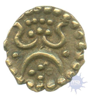 Gold coin of Travancore of Half Anantharaya Panam.