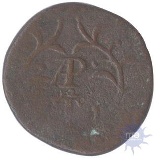 Thirty Reis (Copper Half Tanga) of Joao of Indo Portuguese.