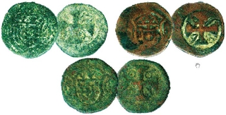 Copper Anti Coins of Indo Portuguese.