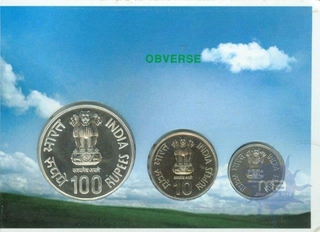 UNC Set of Maharana Pratap of Mumbai Mint 2003.