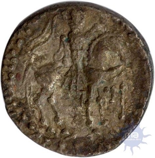 Silver Dracham Coin of Azes-II of Indo-Scythian.