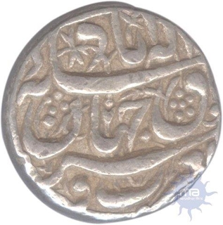 Silver Rupee of Allahabad Mint of Akbar Jalal Ud Din Muhammad.