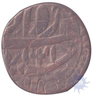 Copper Dam Coin of Agra Mint of Jahangir of Nur ud din Muhammad.