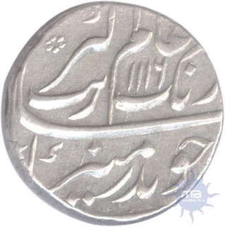 Silver Rupee of Burhanpur Mint of Aurangzeb Alamgir of Muhayyi ud din.