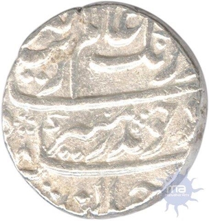 Silver Rupee of Surat Mint of Aurangzeb Alamgir of Muhayyi ud din.