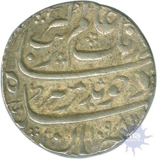 Silver Rupee of Khambayat Mint of Aurangzeb Alamgir of Muhayyi ud din.