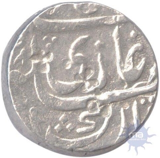 Silver Rupee of Kankurti Mint of Muhammad Shah.