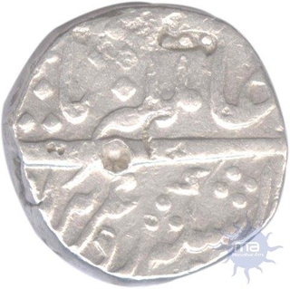 Silver Rupee of Imtiyazgarh Mint of  Alamgir II of Aziz ud din.