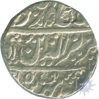 Silver Rupee of Dar ul Khilafat Shahjahanabad Bagadkut  Mint of Maratha Confederacy.