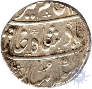 Silver Rupee of Ahmadabad Mint of Alamgir II of Maratha Confederacy.