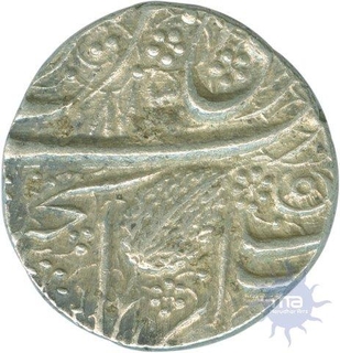 Silver Rupee of Amritsar of Sikh Empire.