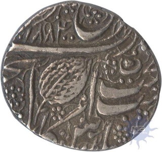 Silver Rupee of Amritsar Mint of Ranjit Singh of Sikh Empire.