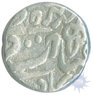 Silver Rupee of Jankoji Rao of Gwalior.