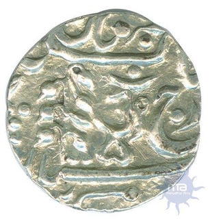 Silver Half Mohur of Jodhpur of George V.