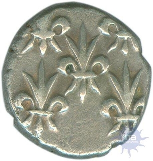 Silver Four Royalins (Two Fanon) of Indo-French.