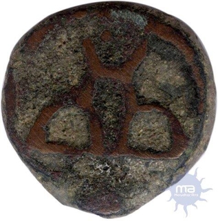 Copper Coin of Taxila Region.