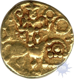 Gold  Pagoda Coin of Vindhyaditya  of Hoyasalas of  Dorasamudra,