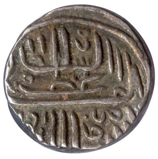 Silver Half Tanka of Nasir al Din Mahmud I of Muhammadabad Mint of  Gujarat Sultanate.