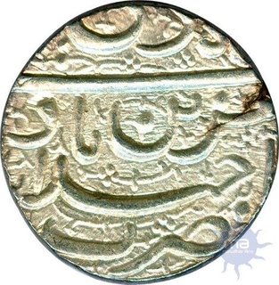 Silver One Rupee Coin of Jahangir of  Ahmadabad Mint.