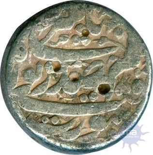 Silver One Rupee Coin of Jahangir of Surat Mint.