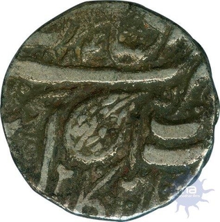 Silver One Rupee Coin of Amritsar of Sikh Empire.