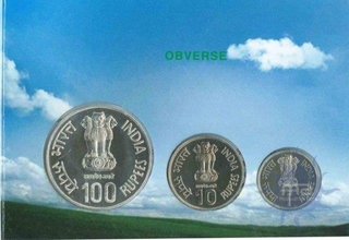 UNC set of Maharana Pratap of  Mumbai Mint of 2003.