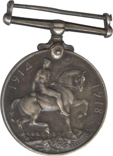 Silver Medal of The Great War of 1914 to1918.