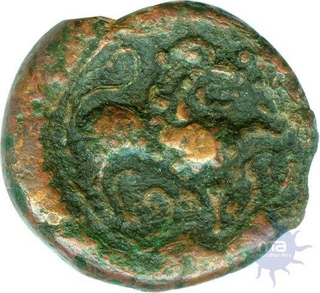 Copper Coin of Vishnukundin Dynasty.