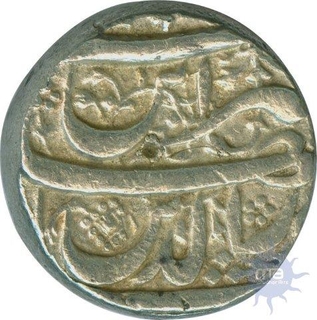 Silver Rupee of Jahangir of Burhanpur Mint.