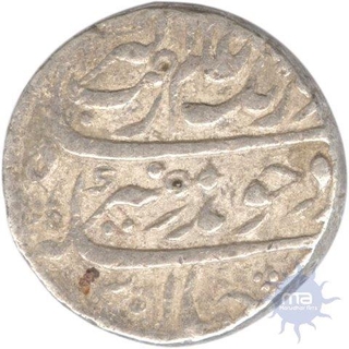 Silver Rupee of Aurangzeb of Tatta Mint.