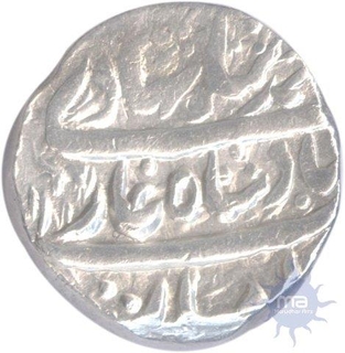 Silver Rupee of Ahmad Shah of Sarhind Mint.