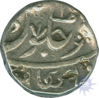 Silver Rupee of Maratha Confederacy.