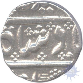 Silver Ruppe of Madras Presidency of Arkat Mint.