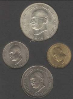 Gandhi Centenary Coins Set of 1969.