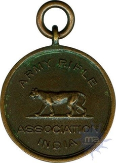 Copper Medal of Army Rifle Association India.