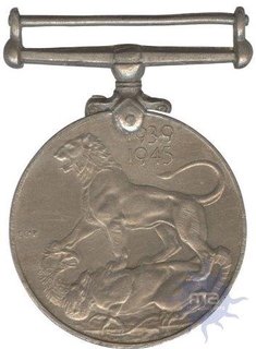 Copper Nickel Campaign Medal of 1945.