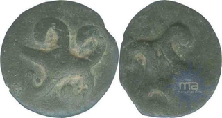 Lead Coin of Chutu's of Anandas of Karwar.