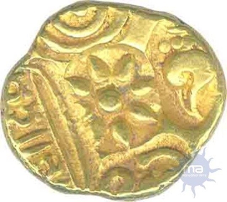 Gold Padmatanka Coin of Ramachandra of Yadavas of Devagiri.