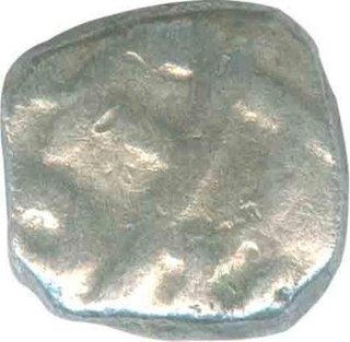 Silver coin of Hari Hara of Vijayanagara Empire.