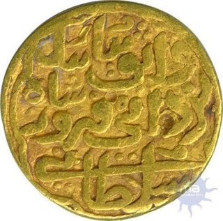 Gold Tanka of Firuz Shah Tughluq of Delhi Sultanate.