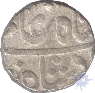 Silver Rupee of Muhiabad Poona Mint of Maratha Confederacy.