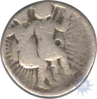 Silver Zodiac Rupee of Ahmadabad Mint of Jahangir.