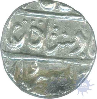 Silver Rupee of Lahore Mint of Month Bahman of Jahangir.