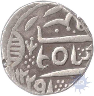 Silver Rupee of Surat Singh of Bikaner.