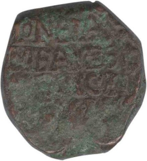 Copper Coperron of Bombay Presidency.