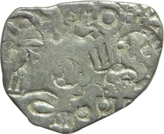 Punch Marked Silver  Karshapana Coin of Kosala Janapada.