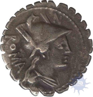 Silver Dramch Coin of Hercules of Indo Roaman.