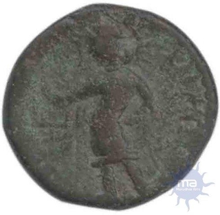 Copper Unit Coin of Huvishka of Kushan Dynasty.